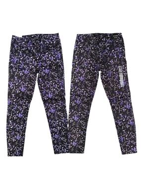 Blackheart Celestial Black and Purple Super Skinny Jeans